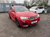 Used BMW X4 M Sport 2016 Red SUV