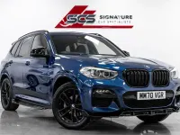 Used BMW X3 M Sport 190 HP (139 kW) 2021 Blue SUV