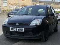 Used Ford Fiesta 79 HP (58 kW) 2004 Black Hatchback