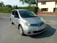 Used Nissan Note Tekna 110 HP (80 kW) 2008 Silver Hatchback