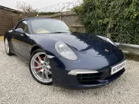 Used Porsche 911 2012 Blue Cabriolet