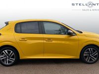 Used Peugeot 208 Active+ 75 HP (55 kW) 2023 Yellow Hatchback