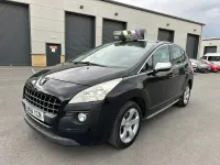 Used Peugeot 3008 112 HP (82 kW) 2011 Black Estate