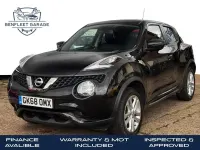 Used Nissan Juke S 110 HP (80 kW) 2018 Black SUV