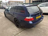 Used BMW 520 M Sport 177 HP (130 kW) 2009 Blue Estate