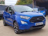 Used Ford Ecosport ST-Line 123 HP (90 kW) 2018 Blue SUV