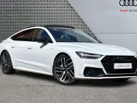 Used Audi A7 Sportback Black Edition 265 HP (194 kW) 2024 White Hatchback