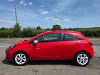 Used Vauxhall Corsa 70 HP (51 kW) 2015 Red Hatchback
