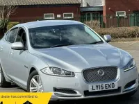 Used Jaguar XF Luxury 163 HP (119 kW) 2015 Silver Sedan