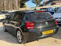 Used BMW 120 Sport Line 2012 Black Hatchback