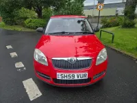 Used Skoda Fabia 2009 Red Hatchback