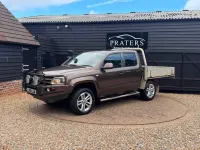 Used VW Amarok 180 HP (132 kW) 2015 Brown Pickup