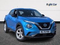 Used Nissan Juke Acenta 117 HP (86 kW) 2020 Blue SUV