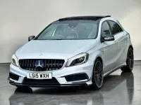 Second-hand Mercedes A45 AMG AMG 2015 Argintiu Hatchback