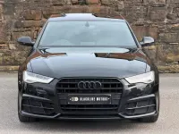 Used Audi A6 Black Edition 190 HP (139 kW) 2017 Black Sedan