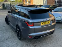Used Land Rover Range Rover Sport SVR 575 HP (422 kW) 2021 Grey SUV