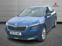 Used Skoda Kamiq SE L 147 HP (108 kW) 2021 Blue SUV