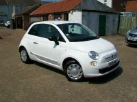 Used Fiat 500 Pop 69 HP (50 kW) 2013 White Hatchback
