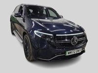 Used Mercedes EQC400 AMG line 300 kW (408 HP) 2023 Blue SUV