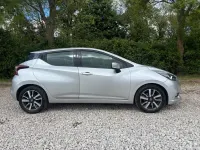 Używany Nissan Micra Acenta 71 KM (52 kW) 2017 Srebrny Hatchback