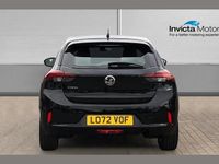 Used Vauxhall Corsa Design Edition 75 HP (55 kW) 2022 Black Hatchback