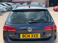 Used VW Golf VII 2014 Blue Estate
