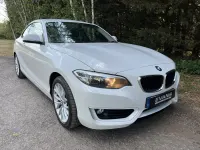 Used BMW 218 2015 White Coupe