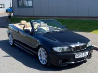Used BMW 330 Cabriolet Sport Line 2005 Black Cabriolet