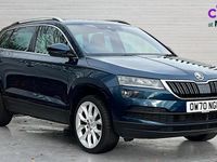 Used Skoda Karoq 150 HP (110 kW) 2021 Petrol blue SUV