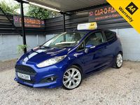 Used Ford Fiesta Zetec 125 HP (91 kW) 2014 Blue Hatchback