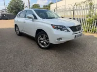 Used Lexus RX450h 299 HP (219 kW) 2010 White SUV
