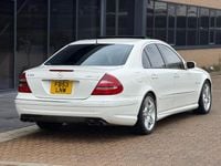 Used Mercedes E55 AMG AMG 2003 White Sedan