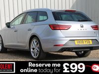 Used Seat Leon ST FR 123 HP (90 kW) 2018 Silver Estate