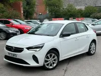 Used Vauxhall Corsa 73 HP (53 kW) 2021 White Hatchback
