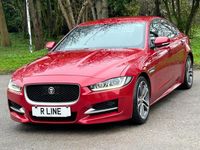 Used Jaguar XE R-Sport 180 HP (132 kW) 2018 Red Sedan