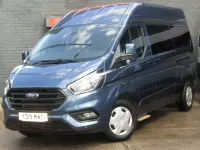 Used Ford Transit Custom Trend 130 HP (95 kW) 2019 Blue Estate
