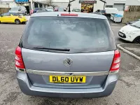 Used Vauxhall Zafira 140 HP (102 kW) 2011 Silver MPV