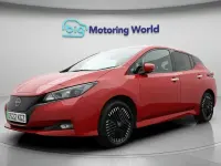 Used Nissan Leaf N-Connecta 160 kW (218 HP) 2022 Red Hatchback