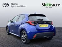 Used Toyota Yaris Hybrid Design 113 HP (83 kW) 2023 Blue Hatchback