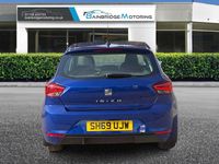 Used Seat Ibiza SE Technology 95 HP (69 kW) 2019 Blue Hatchback