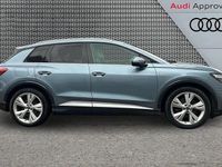 Used Audi Q4 e-tron S-Line 125 kW (170 HP) 2022 Blue SUV