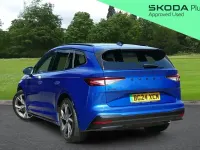 Used Skoda Enyaq iV SportlinePlus 210 kW (286 HP) 2024 Blue SUV