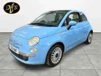Used Fiat 500 Lounge 69 HP (50 kW) 2011 Blue Hatchback