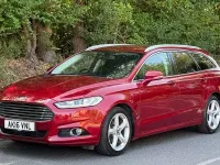 Used Ford Mondeo Titanium 2016 Red Estate