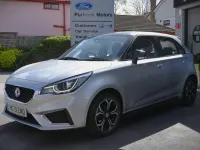 Begagnad MG MG3 Exclusive 106 HK (77 kW) 2019 Silver Halvkombi