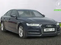 Used Audi A6 S-Line 190 HP (139 kW) 2016 Blue Sedan