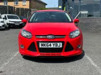 Used Ford Focus Zetec 115 HP (84 kW) 2014 Red Hatchback