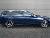 Used Mercedes E200 AMG Line Premium 200 HP (147 kW) 2023 Nautic blue Estate