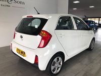 Used Kia Picanto 2015 White Hatchback