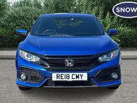 Begagnad Honda Civic SR 129 HK (94 kW) 2018 Blå Halvkombi